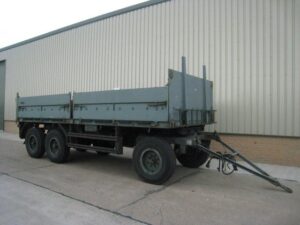 Schmitz tri axle draw bar trailer
