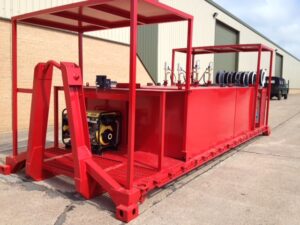 De-mountable (Drops) Skid Lube / Service Station