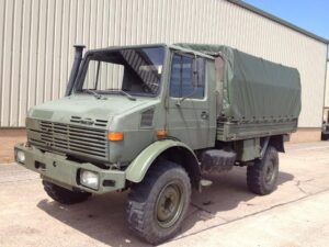 Mercedes unimog U1300L troop carrier or shoot vehicle