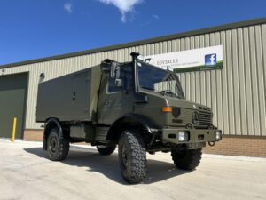 Mercedes Unimog U1550L 4×4 Box Truck – (Latest-Stock)